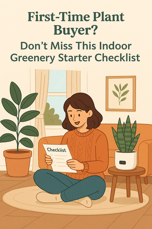 First-Time Plant Buyer? Don’t Miss This Indoor Greenery Starter Checklist