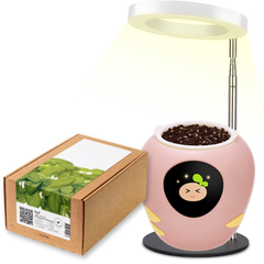 Plantbot smart pet planter pot add-on 5-in-1 seed pack and grow light